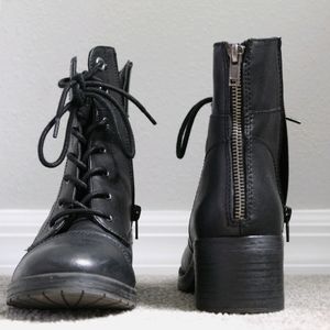 Black Leather Boots